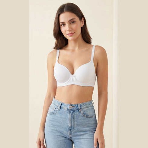 Padded Seamless Push-Up Bra & Panty Set – Smooth Fit