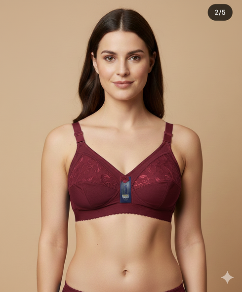 Pack of 2 Premium Capri Cotton Bras โ Soft Stretch Comfort